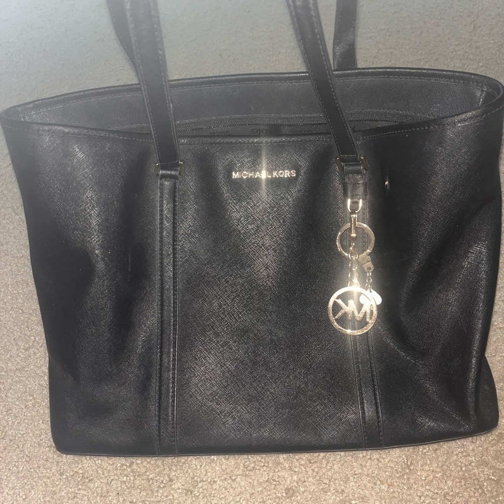 Michael Kors Black Tote Bag